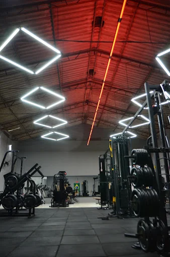 Área de musculação da Open Academia